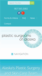 Mobile Screenshot of plasticsurgeryak.com